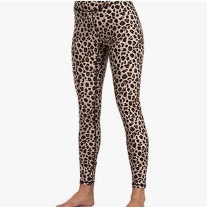 CorlorfulKoala Leopard Print Yoga Leggings XL extra large